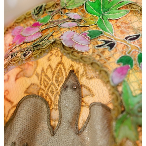 NIGHTSHADES Floor Lamp by Artist Christine Kilger, One-of-a-Kind, Victorian - Picture 10 of 14